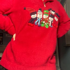 white stag christmas sweater